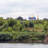 Рязанский кремль с борта теплохода