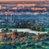 Город просыпается