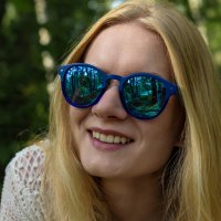 Портрет в лесу 4 . :: Андрей + Ирина Степановы Портрет в лесу 4 . :: Андрей + Ирина Степановы