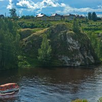 Исеть в черте Каменска-Уральского