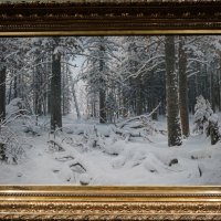 Зима, 1890 г., Иван Шишкин