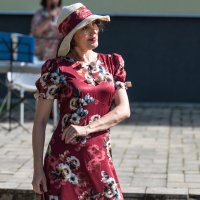 Ретро-праздник.Показ моды-стиль 20-50-х годов. :: Виктор Евстратов Ретро-праздник.Показ моды-стиль 20-50-х годов. :: Виктор Евстратов