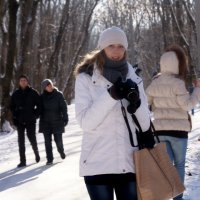 Фотограф на прогулке