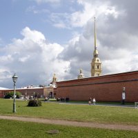 В Петропавловской крепости :: Евгений Шафер В Петропавловской крепости :: Евгений Шафер