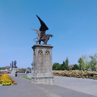 В парке замка Гарибальди