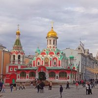 Собор Казанской Иконы Божией Матери на Красной площади.. Москва.