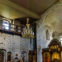 Интерьер Коложской церкви