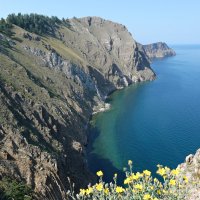 Скалы острова Ольхон :: Лидия Бусурина Скалы острова Ольхон :: Лидия Бусурина