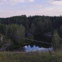 Вечереет.