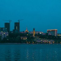 Мой город - ОСЕНЬ и первый ВЕЧЕРОМ
