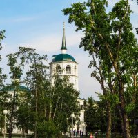 Дивный Спас на Ангаре :: Надежда Чернецкая Дивный Спас на Ангаре :: Надежда Чернецкая