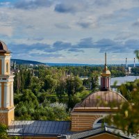вид на городской пляж