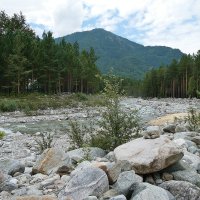 Река Кынгарга в Аршане