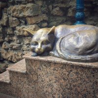 Скульптура кота в Кисловодске :: Мариша Тим