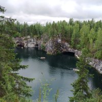 Рускеала, мраморный каньон.