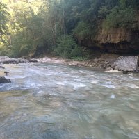 Водопад Гуамской ущелье