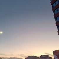 Вечернее небо в Академгородке