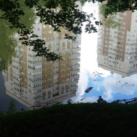 Новостройки Калининграда в отражении :: Рита Симонова Новостройки Калининграда в отражении :: Рита Симонова