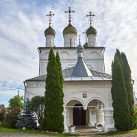 Собор Сретения Владимирской иконы Божией Матери в Сретенском Гороховецком монастыре :: Алексей Р. Собор Сретения Владимирской иконы Божией Матери в Сретенском Гороховецком монастыре :: Алексей Р.