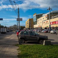 Кинотеатр и ТЦ "Золотая миля" в Сормове, Нижний Новгород :: Александр Синдерёв Кинотеатр и ТЦ "Золотая миля" в Сормове, Нижний Новгород :: Александр Синдерёв