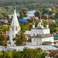 Вид на Гороховец и Клязьму :: Алексей Р. Вид на Гороховец и Клязьму :: Алексей Р.