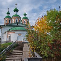 ЦЕРКОВЬ СМОЛЕНСКОЙ ИКОНЫ БОЖИЕЙ МАТЕРИ 1828 г. г. Олонец. Карелия.