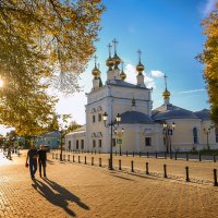 Сентябрьский тёплый вечер в городе :: Алексей Трифонов