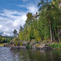 НА ЛАДОЖСКОМ ОЗЕРЕ.  Заповедник ладожские шхеры.