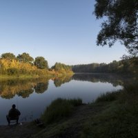 утро рыбака