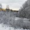 Выступает вода из-под снега. :: Милешкин Владимир Алексеевич 