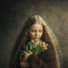 Портрет с тюльпанами :: Дина Агеева