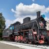 Памятник-паровоз на станции Арзамас-2 :: Алексей Р.