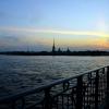 Питер. Вечер. Троицкий мост. Панорама: Петропавловская крепость... :: Игорь Тельцов