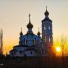 Церковь на закате . :: Сергей Гибков