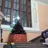 Ёлочка на вокзале Выборга. :: Ольга 