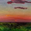 Закат в степи (фрагмент) :: Ирина Соловьёва