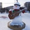 Снеговик-гитарист :: Игорь Солдаткин