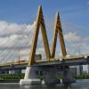 Мост Миллениум через Казанку :: Дмитрий Шароватов