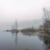 Апрельское утро на озере :: Валерий Иванович