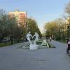 Жанровая скульптура «Любовь» в сквере Новой Москвы :: Ирэн 