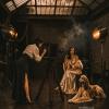 At the photo studio with a friend :: Shmual & Vika Retro