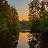 Вечерняя заря. Сентябрь. :: Сергей Фомичев