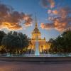 Главное адмиралтейство из Александровского сада в Санкт-Петербурге :: Валерий Ткаченко