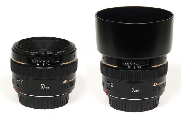 Обзор объектива Canon EF 50mm f/1.4 USM