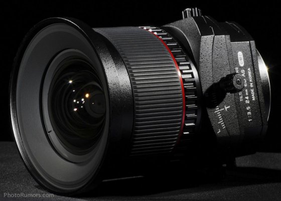 Объектив с коррекцией перспективы Samyang T-S 24mm 1:3.5 ED AS UMC