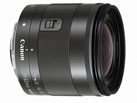 Новинки фото техники: анонсирован Canon EF-M 11-22