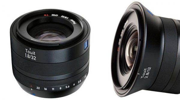 Новинка фото техники - объективы Touit от компании Zeiss в России
