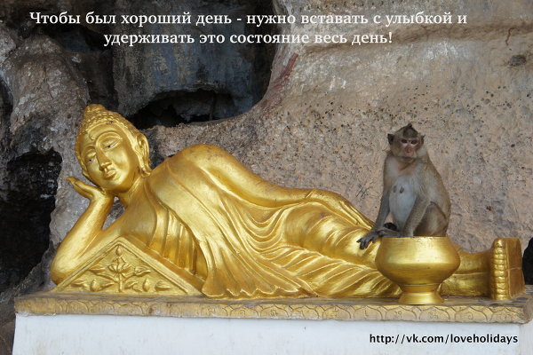 С добрым утром Планета! Прочитал восточную мудрость, решил поделиться с Вами мои хорошие: "Чтобы был хороший день - нужно вставать с улыбкой и удерживать это состояние весь день!  Вы улыбаетесь миру и мир улыбается вам в ответ."  И хорошее настр
