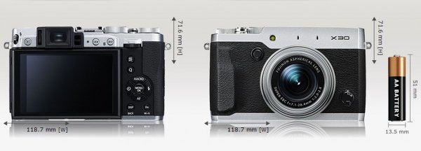 Обзор продвинутой компактной камеры Fujifilm X30