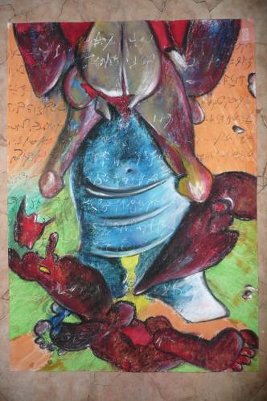 Рассуждения о картине ROVOAM GALLERY "Летающее мясо"